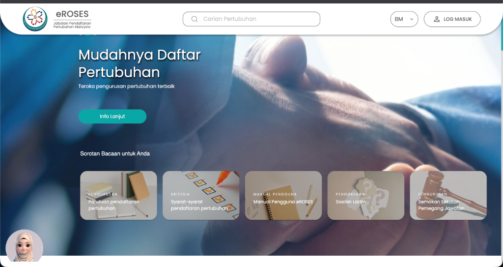 eROSES V2.0: Malaysian Society Registry System